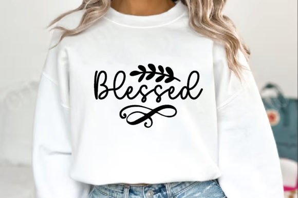 Blessed Christian SVG: Graphics for T-Shirt Designs