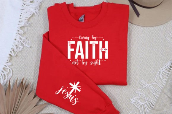 Faith Not Sight Jesus Graphics for T-Shirt Designs