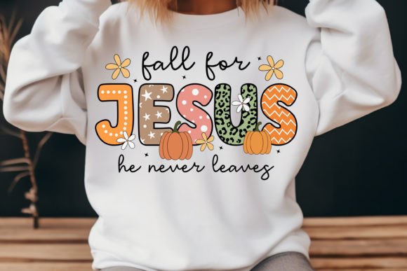 Fall for Jesus Graphics & T-Shirt Designs