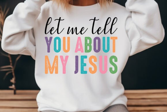 Let Me Tell Me Jesus: Retro Graphics for T-Shirt Designs
