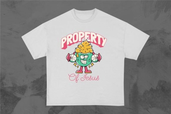 Property of Jesus Christian Graffiti Graphics & T-Shirt Designs