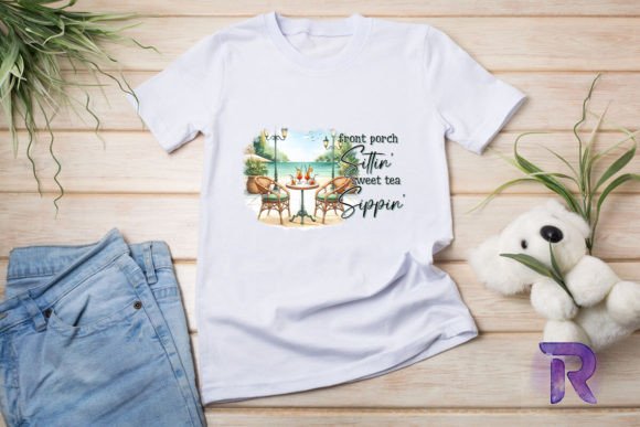 Sweet Tea and Jesus Sublimation Graphics for T-Shirt Designs